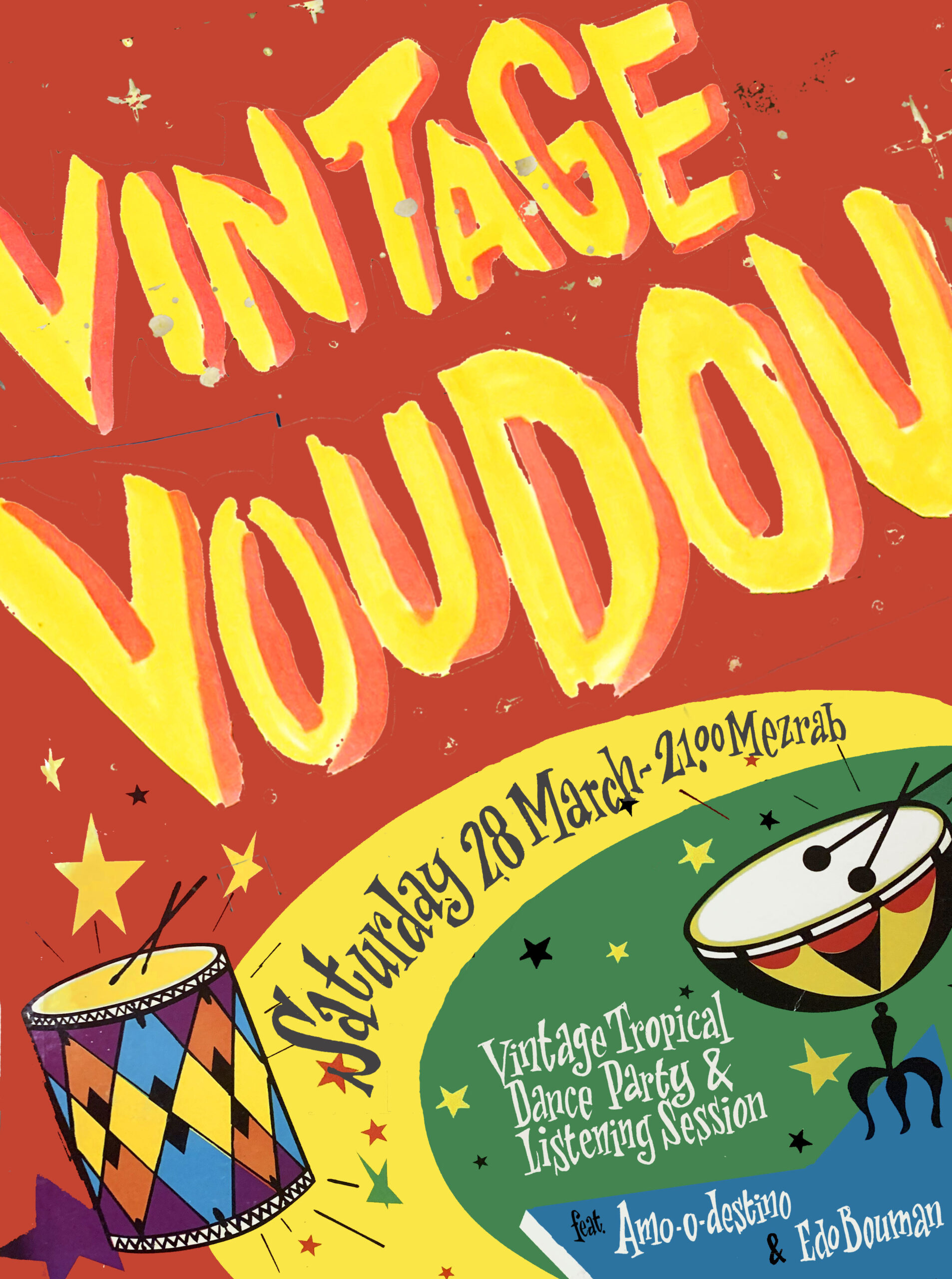 Vintage Voudou Dance Night ♫ Listening session in the Dark