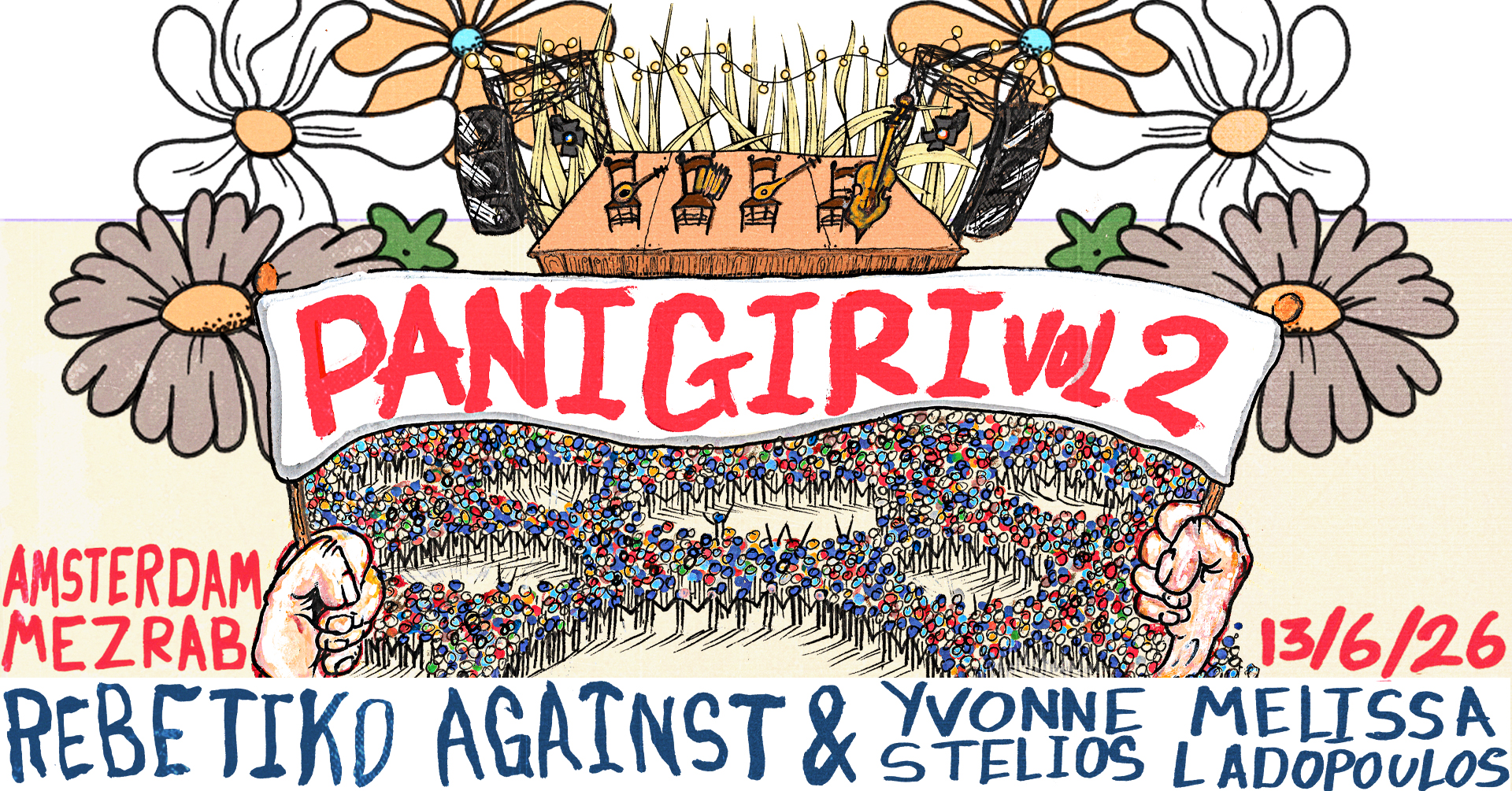 Rebetiko Against the Machine ♫ Yvonne Mellisa and Stelios Ladopoulos ★ PaNiGiRi Vol. 2