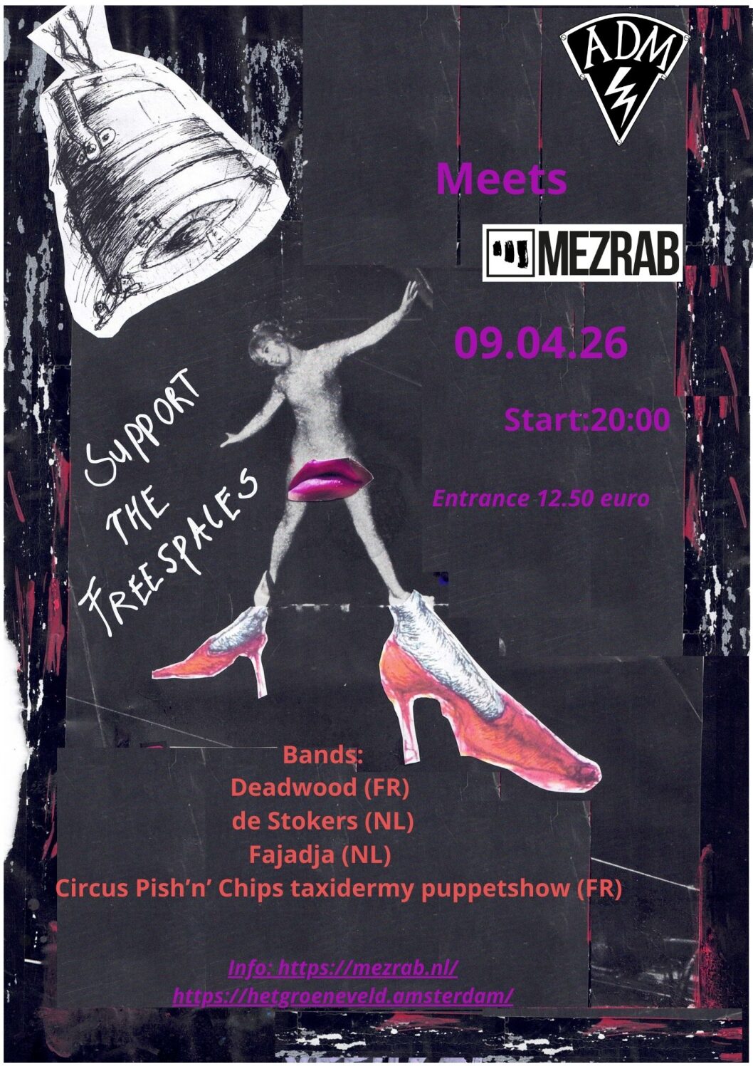 ADM meets Mezrab ★ Support the free Spaces ♫