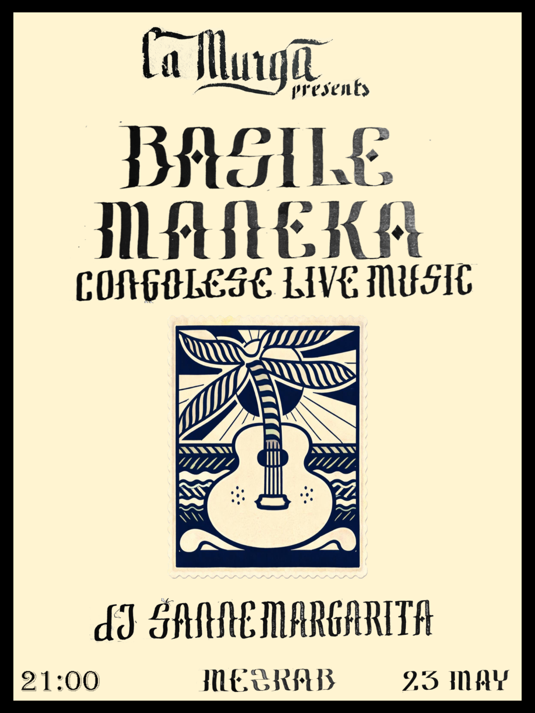 La Murga ★ Basile Maneka live ★ Congolese Sounds ♫