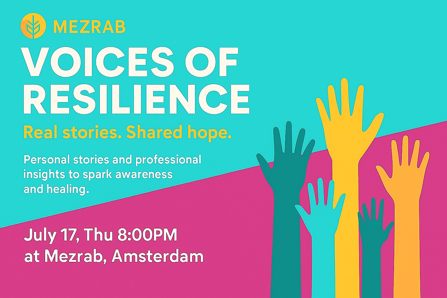 Voices of Resilience: 'Stories of Suicide Prevention and Hope'