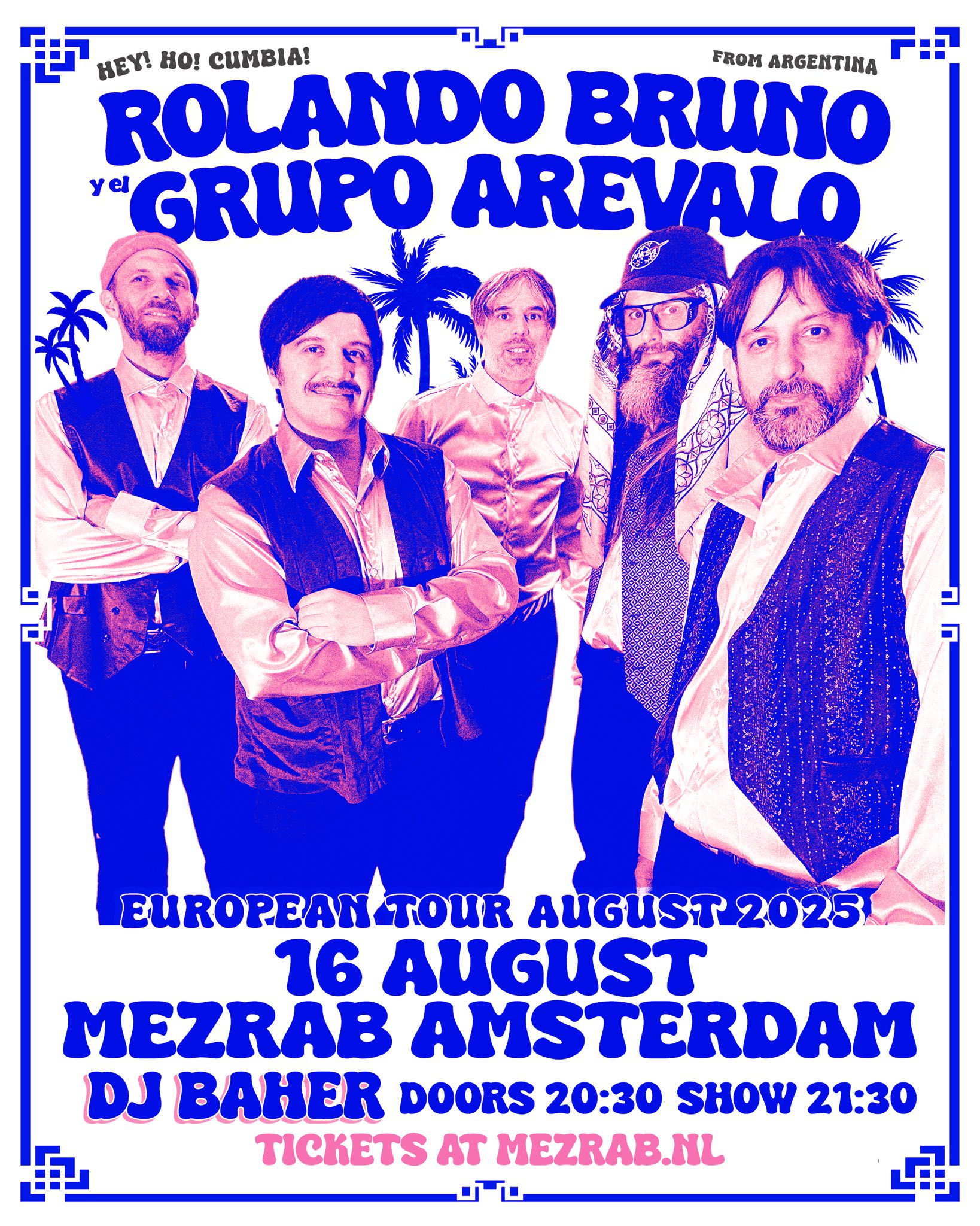 Rolando Bruno  y El Grupo Arevalo ★ Cumbia Night  ♫ DJ Baher
